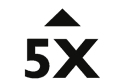 5x