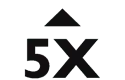 5x