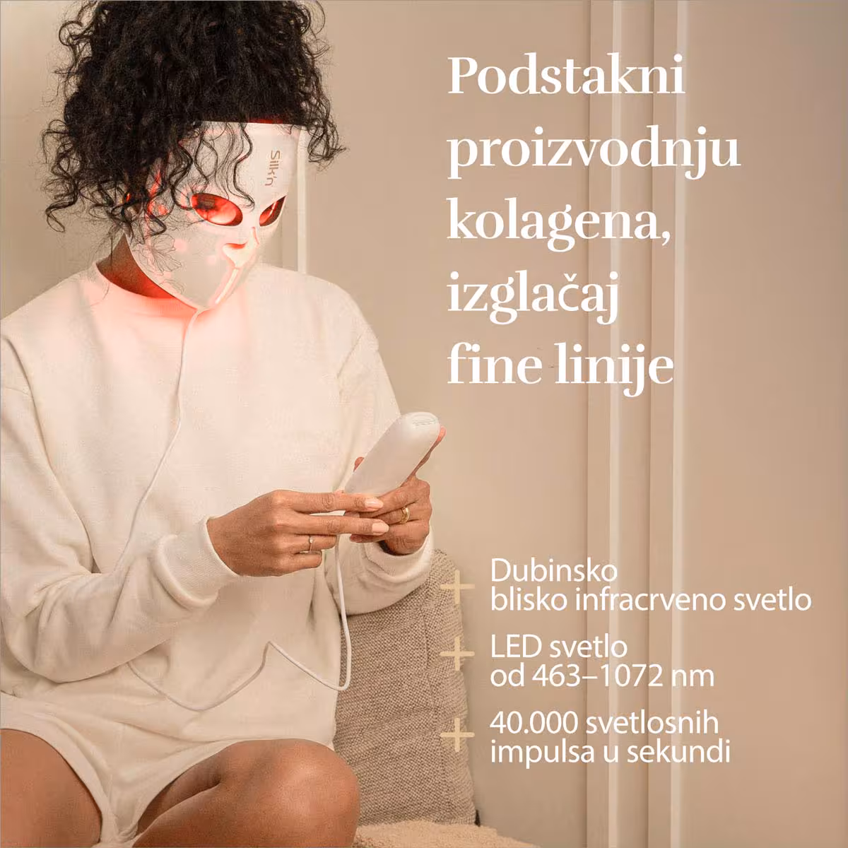 LED EMS Face Mask
